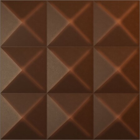 Ekena Millwork 19 5/8in. W x 19 5/8in. H Benson EnduraWall Decorative 3D Wall Panel Covers 2.67 Sq. Ft. WP20X20BEDRU
